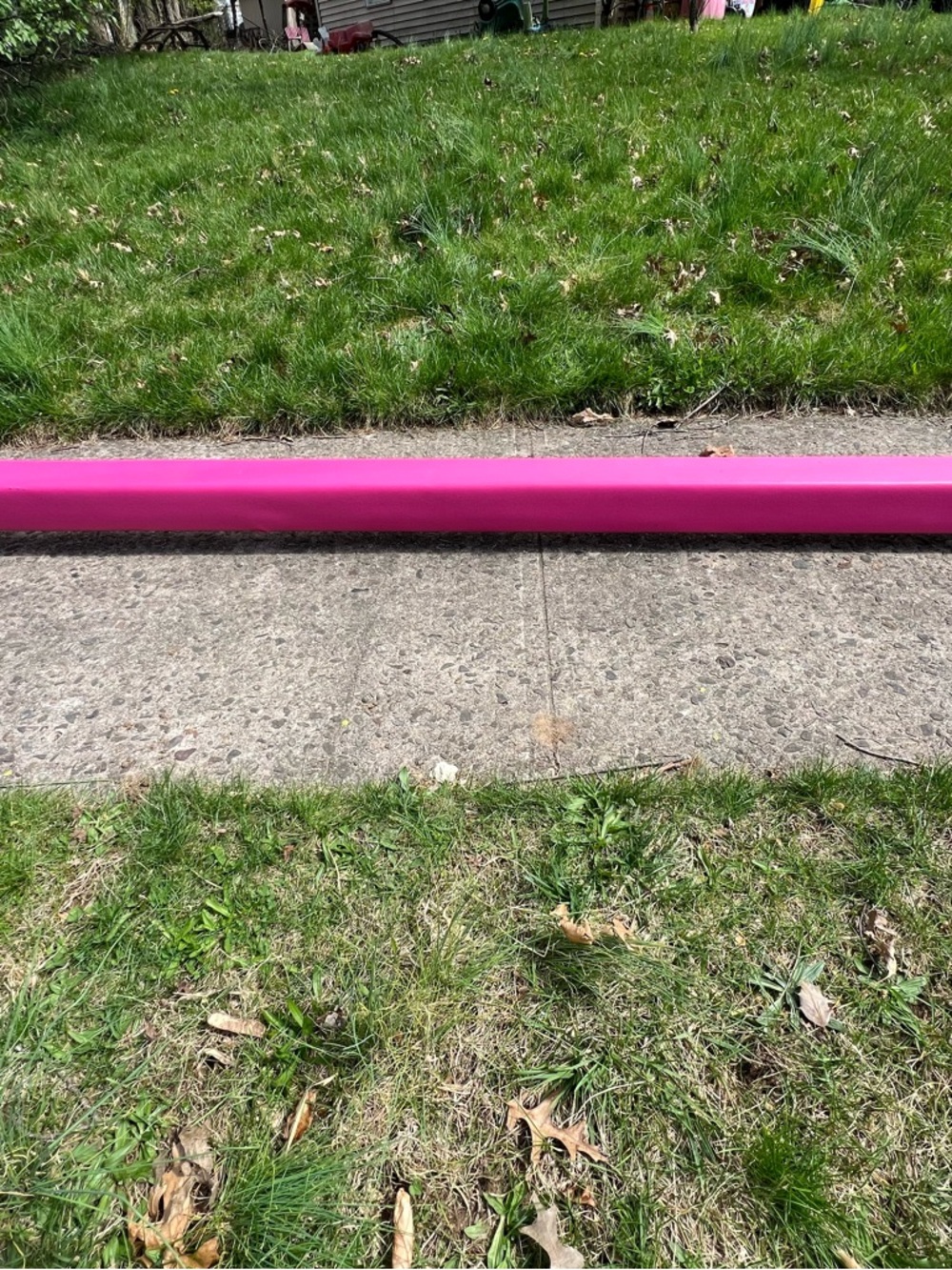 Kids Pink Gymnastics Beam